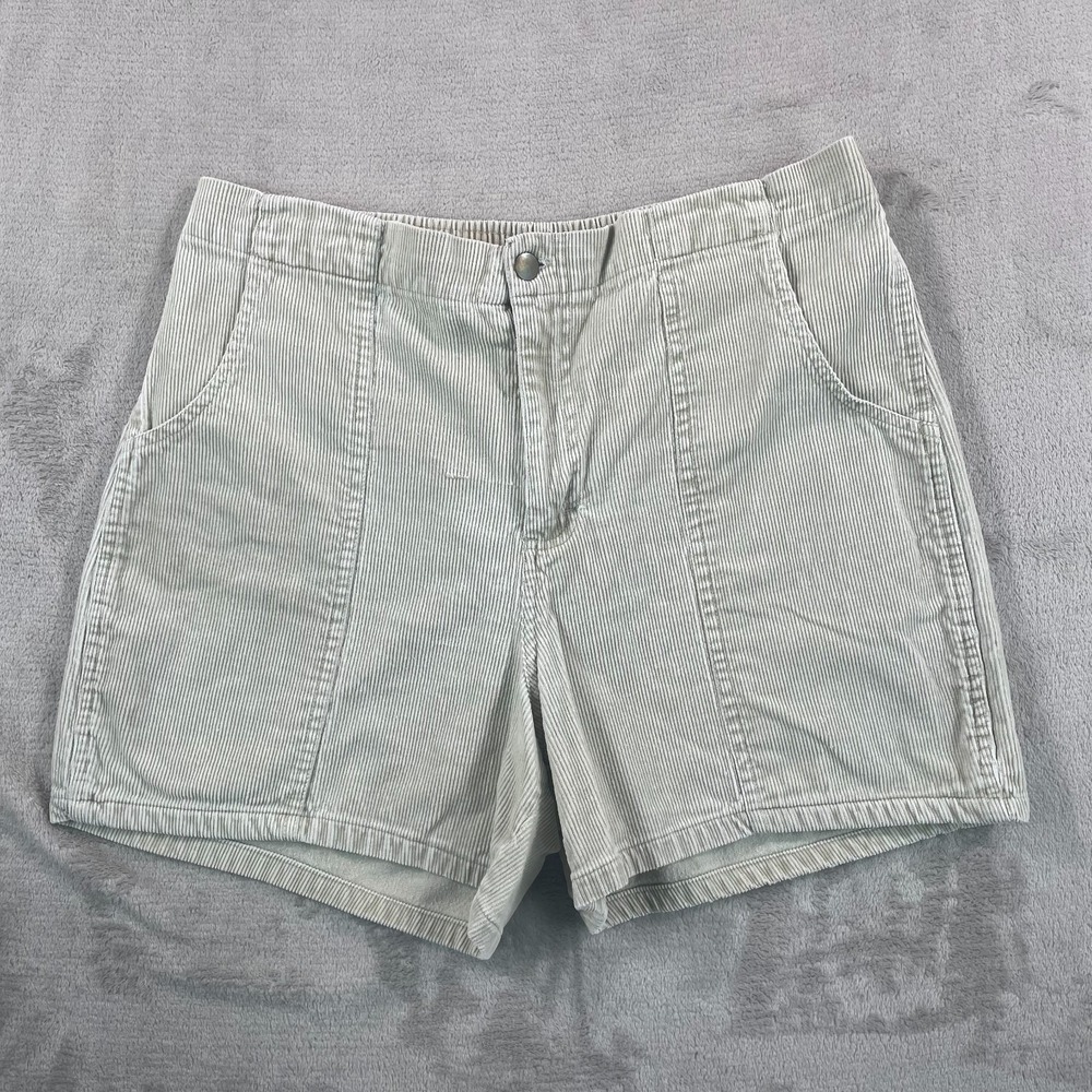 Vintage David Taylor Corduroy Shorts Men 34x4.5 (Tag 36) Light Beige Surf Beach